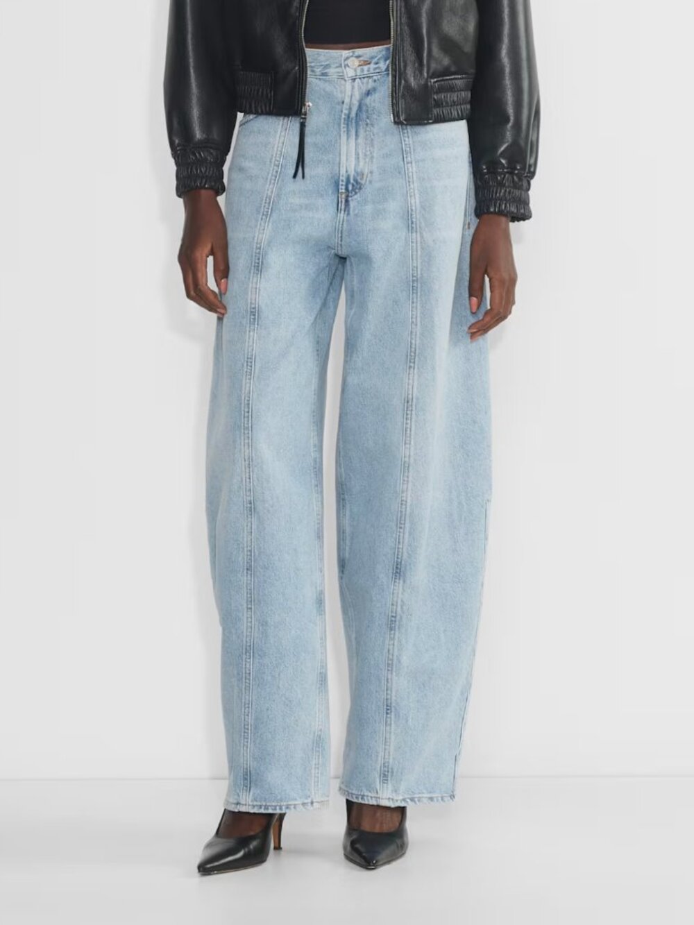 NWT AGOLDE Kristen Barrel Jeans 28